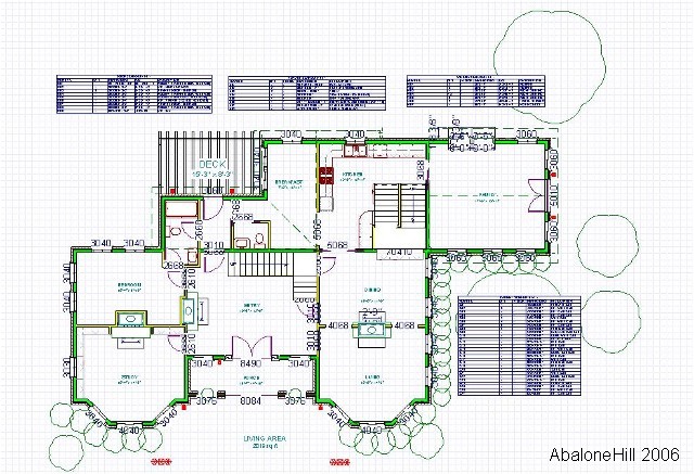 Floor plan and Schedules
